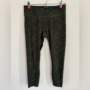 Fabletics Womens Large Dark Green Leggings 28x23 size small
